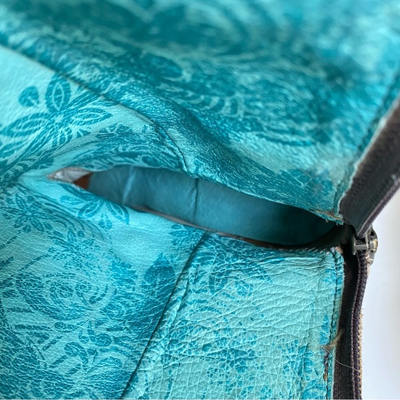 Corral Tall Boots Indie Bohemian Boho Chic Western Fringe Brown Leather 7.5 - Picture 13 of 16